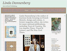 Tablet Screenshot of lindadannenberg.com